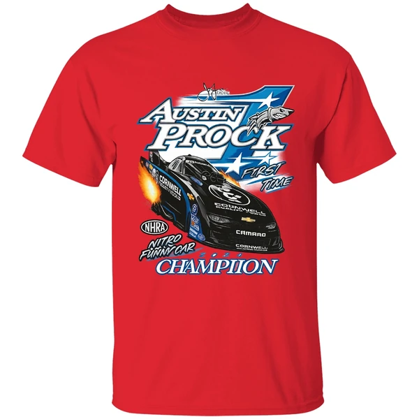 Austin Prock First Time Nitro Funny Car Champion 2024 Shirt - Image 6