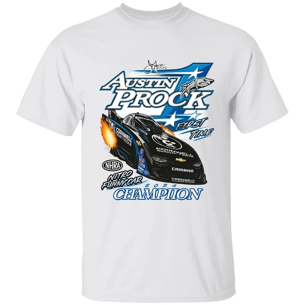 Austin Prock First Time Nitro Funny Car Champion 2024 Shirt - Image 9