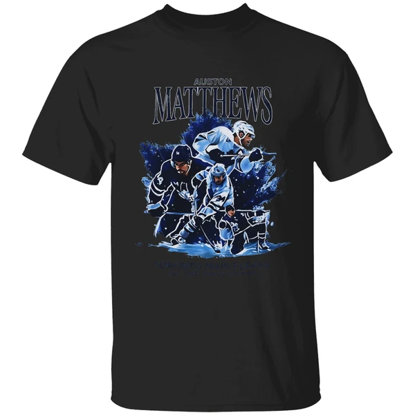 Auston Matthews Comback In Toronto Maple Leafs Hockey All Time Goals Leader Graphic Shirt - Image 7