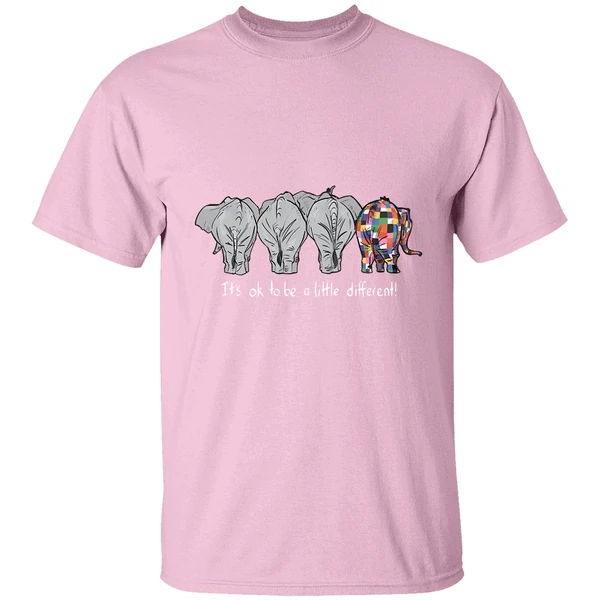 Autism Elephant Its Ok To Be A Little Different Shirt Autism Elephant Its Ok To Be A Little Different Shirt