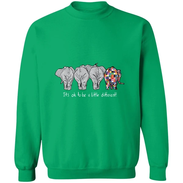 Autism Elephant Its Ok To Be A Little Different Sweatshirt - Image 2