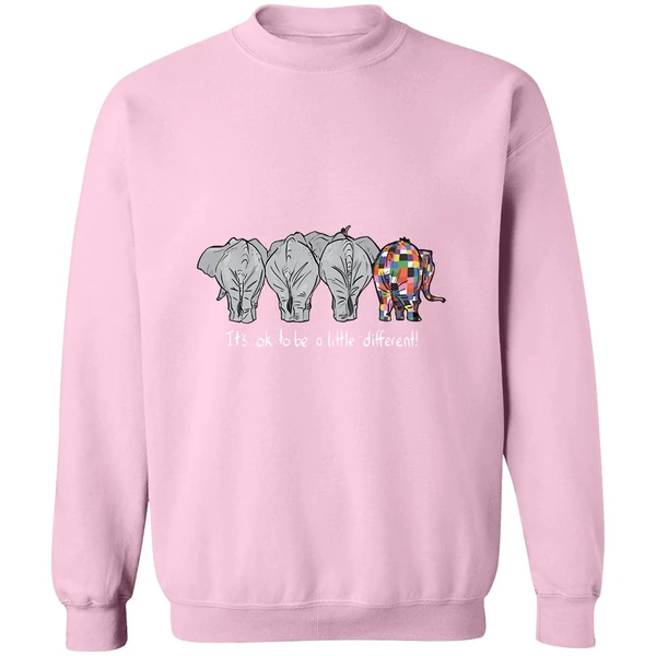 Autism Elephant Its Ok To Be A Little Different Sweatshirt - Image 4