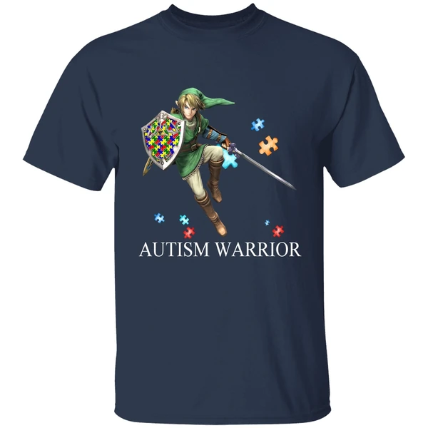 Autism Warrior Zelda Shirt - Image 4