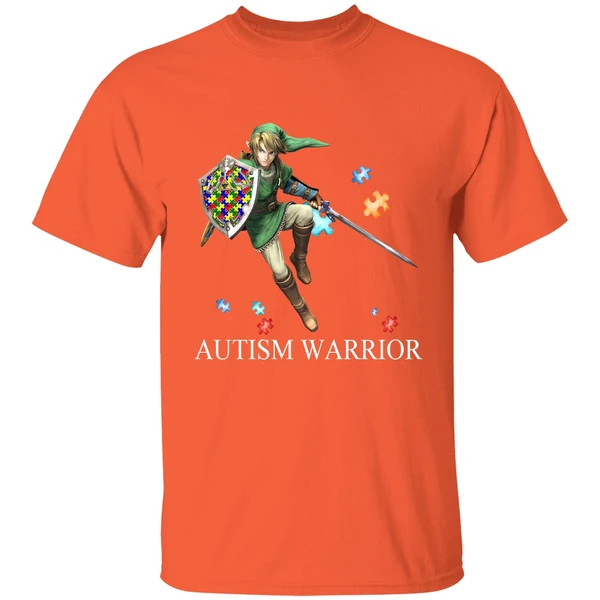 Autism Warrior Zelda Shirt - Image 5