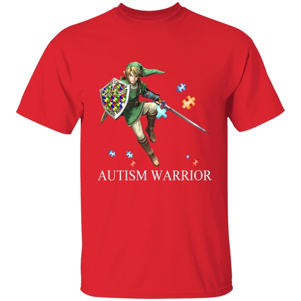 Autism Warrior Zelda Shirt - Image 6