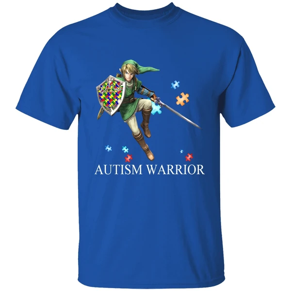 Autism Warrior Zelda Shirt - Image 7