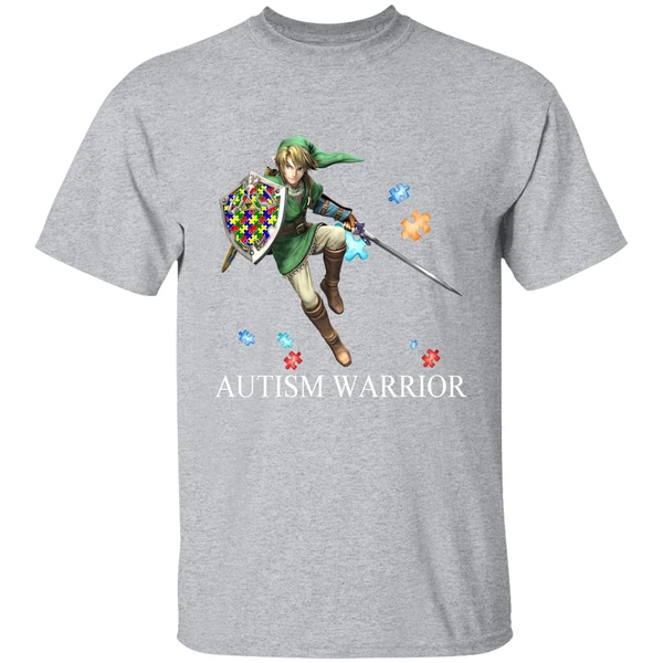 Autism Warrior Zelda Shirt - Image 8