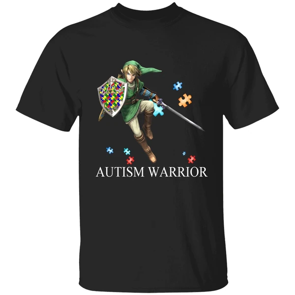Autism Warrior Zelda Shirt - Image 9