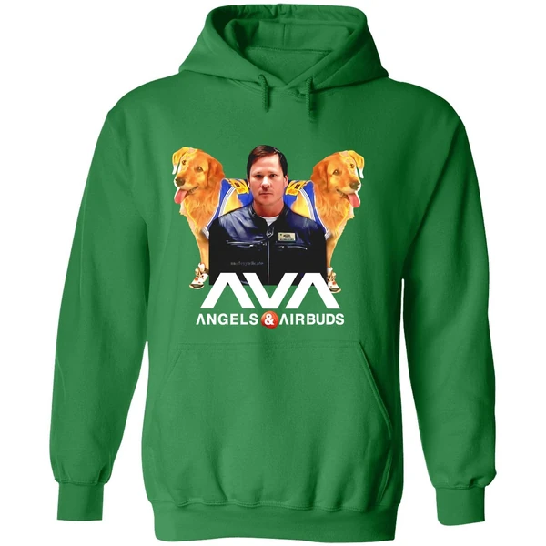 Ava Angels Airbuds Dogs Graphic Hoodie - Image 2