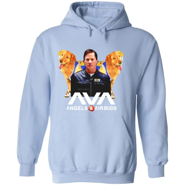 Ava Angels Airbuds Dogs Graphic Hoodie - Image 4