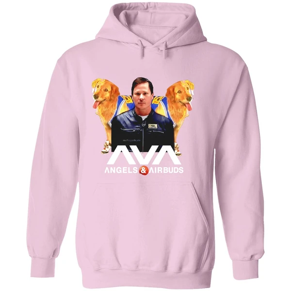 Ava Angels Airbuds Dogs Graphic Hoodie - Image 5