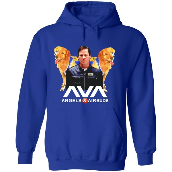 Ava Angels Airbuds Dogs Graphic Hoodie - Image 7