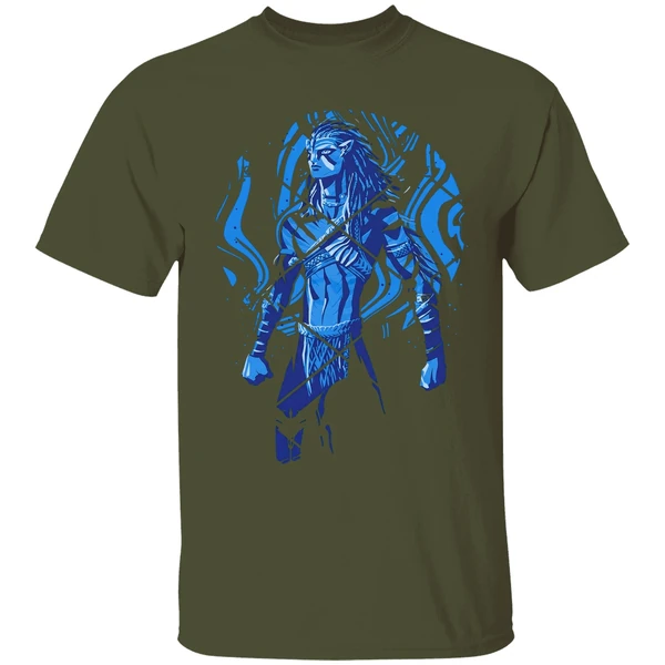 avatar fire and ash jake sully battle leader shirt militarygreen