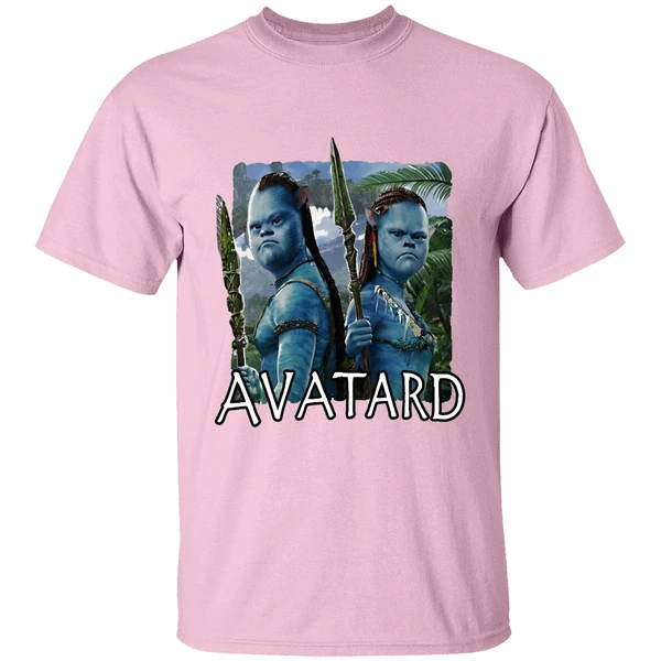 avatard down syndrome graphic shirt lightpink
