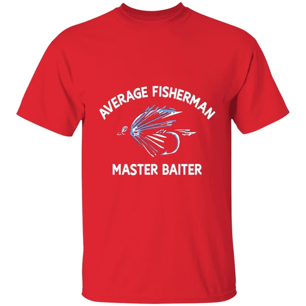 Average Fisherman Master Baiter Shirt - Image 7