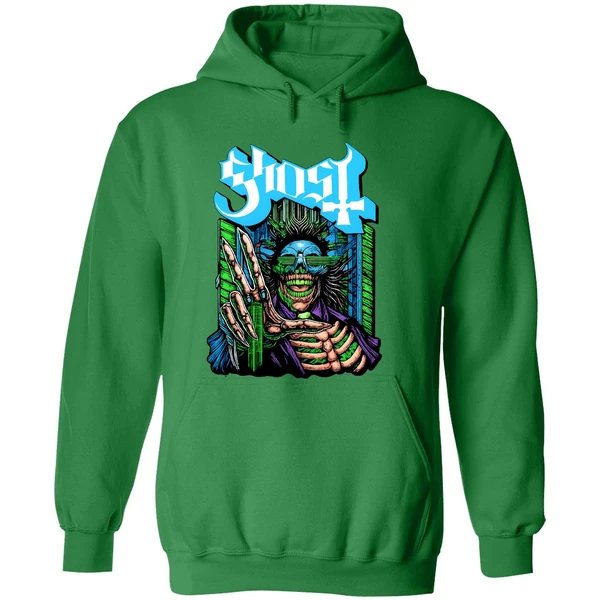 Awesome Ghost Cyborg 2ghost Cyborg 2025 Hoodie - Image 2