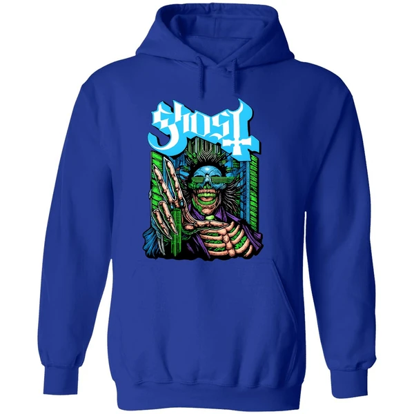 Awesome Ghost Cyborg 2ghost Cyborg 2025 Hoodie - Image 7