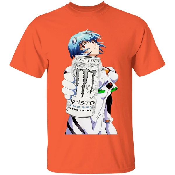 Ayanami Rei Monster Energy Anime Shirt - Image 6