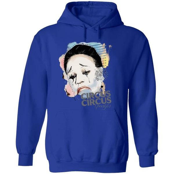 Baby Keem Casino Circus Circus Sad Clown Hoodie - Image 7