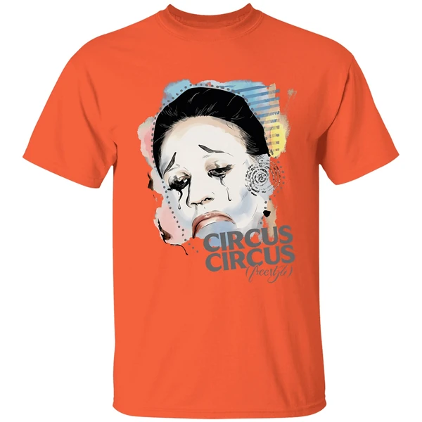 baby keem casino circus circus sad clown shirt orange
