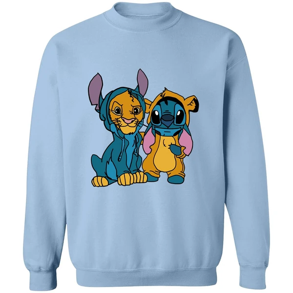 Baby Simba And Stitch Sweatshirt - Image 3