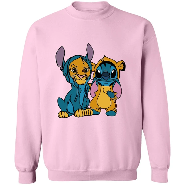 Baby Simba And Stitch Sweatshirt - Image 4