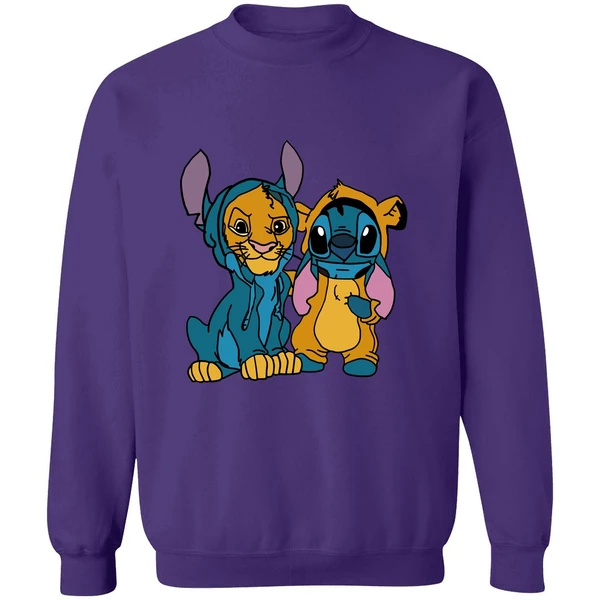 Baby Simba And Stitch Sweatshirt - Image 6