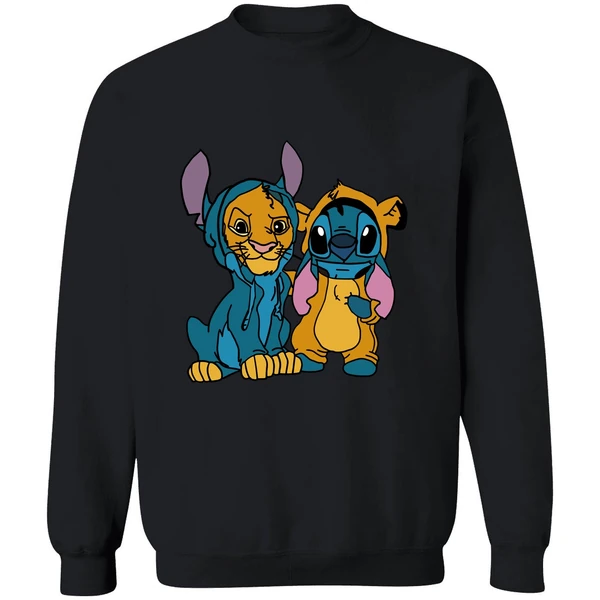 Baby Simba And Stitch Sweatshirt - Image 9