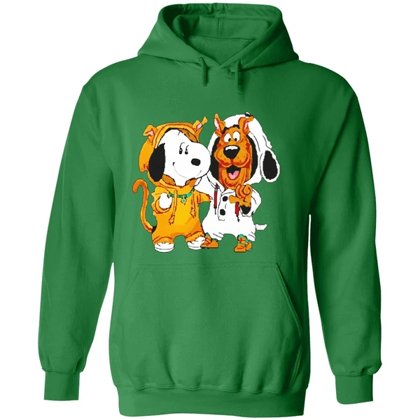 Baby Snoopy And Baby Scooby Doo Hoodie - Image 2