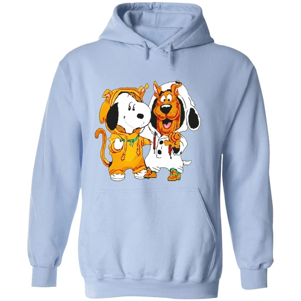Baby Snoopy And Baby Scooby Doo Hoodie - Image 4