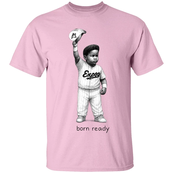 Baby Vladimir Guerrero Jr Born Ready Toronto Blue Jays Baseball Shirt Baby Vladimir Guerrero Jr Born Ready Toronto Blue Jays Baseball Shirt
