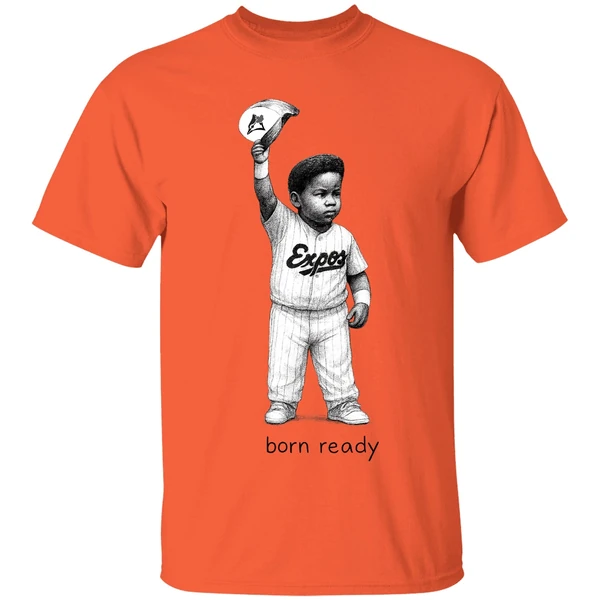 Baby Vladimir Guerrero Jr Born Ready Toronto Blue Jays Baseball Shirt - Image 5