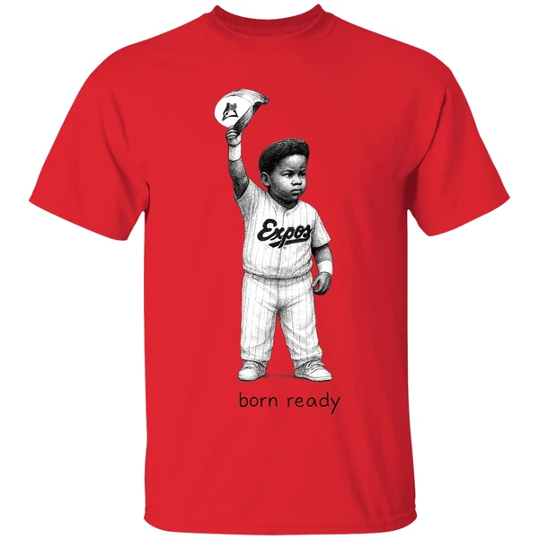 Baby Vladimir Guerrero Jr Born Ready Toronto Blue Jays Baseball Shirt - Image 6