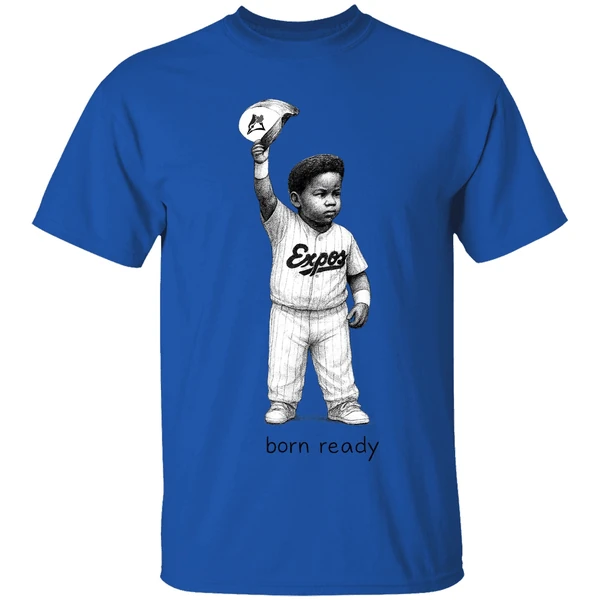 Baby Vladimir Guerrero Jr Born Ready Toronto Blue Jays Baseball Shirt - Image 7