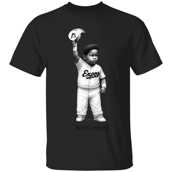 Baby Vladimir Guerrero Jr Born Ready Toronto Blue Jays Baseball Shirt - Image 8