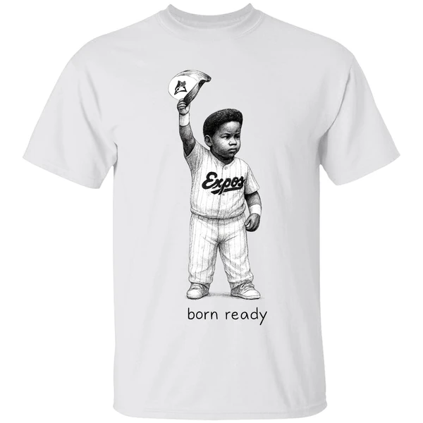 Baby Vladimir Guerrero Jr Born Ready Toronto Blue Jays Baseball Shirt - Image 9