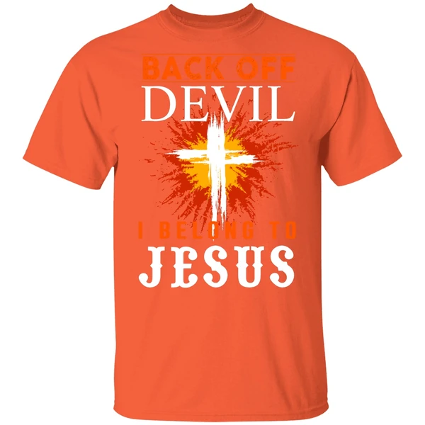 Back Off I Belong To Jesus Shirt - Image 5