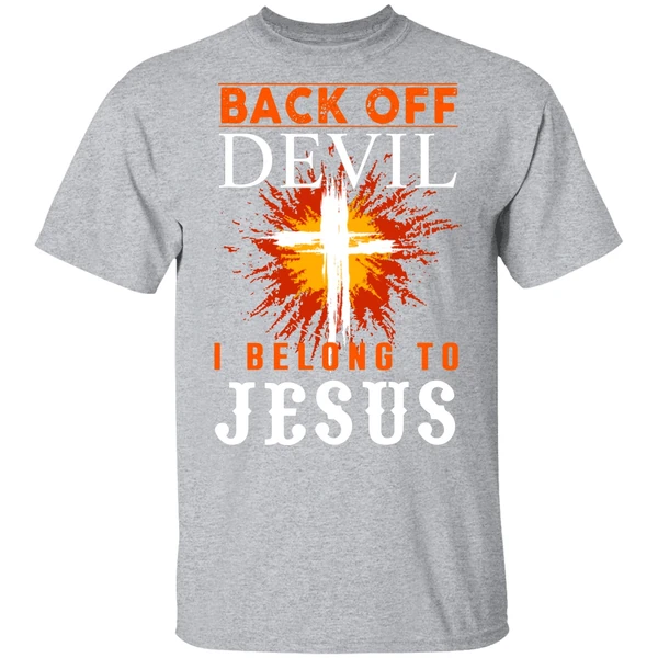 Back Off I Belong To Jesus Shirt - Image 8