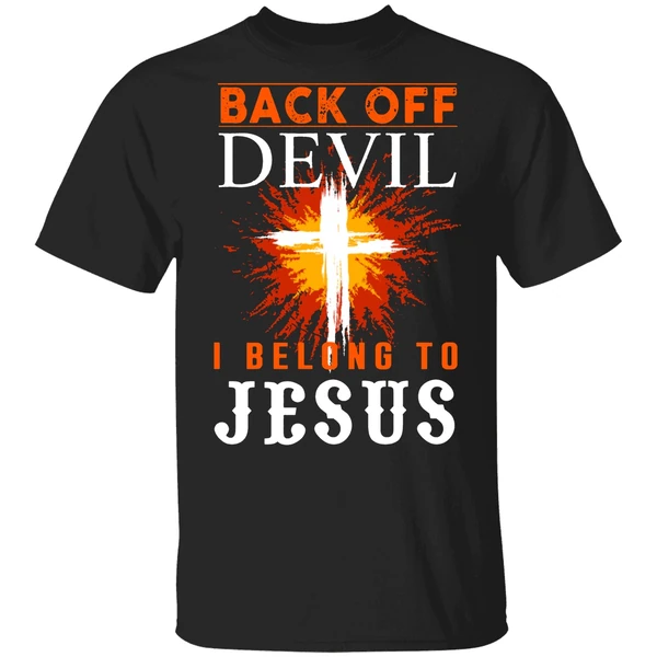 Back Off I Belong To Jesus Shirt - Image 9