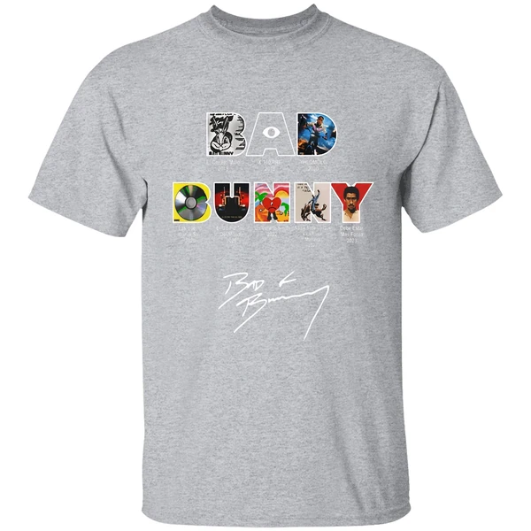 Bad Bunny All Albums And Tours 2016 2025 Shirt - Image 9