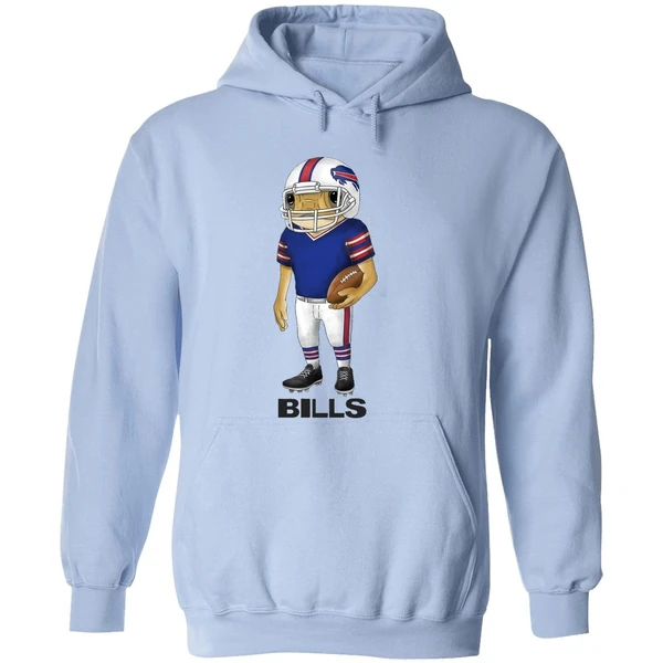 Bad Bunny Buffalo Bills Nfl Concho Hoodie - Image 4