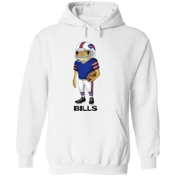 Bad Bunny Buffalo Bills Nfl Concho Hoodie - Image 8
