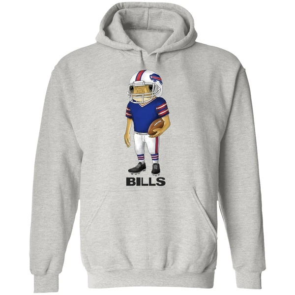 Bad Bunny Buffalo Bills Nfl Concho Hoodie - Image 9