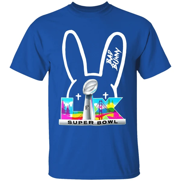 Bad Bunny Nfl Super Bowl Lix Logo Shirt - Image 8