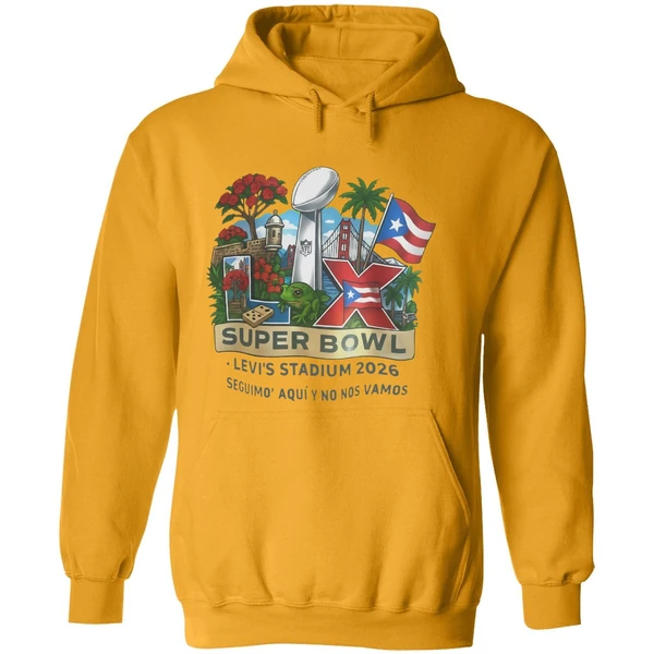 Bad Bunny Super Bowl Lx Levis Stadium 2026 Hoodie