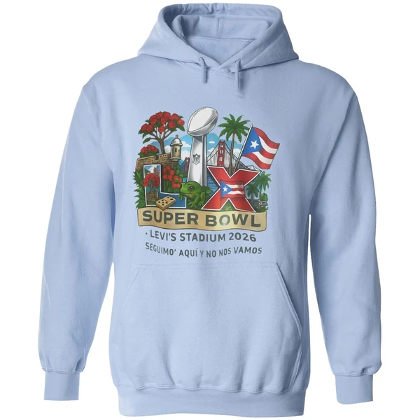Bad Bunny Super Bowl Lx Levis Stadium 2026 Hoodie - Image 4
