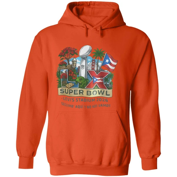 Bad Bunny Super Bowl Lx Levis Stadium 2026 Hoodie - Image 6