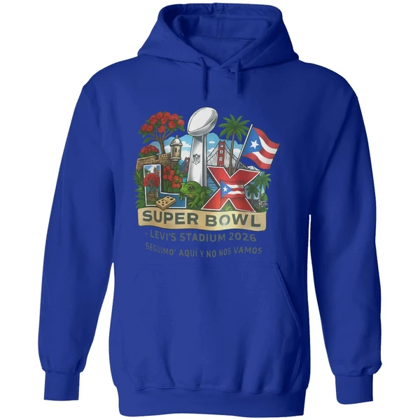 Bad Bunny Super Bowl Lx Levis Stadium 2026 Hoodie - Image 7