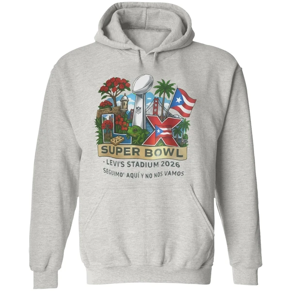 Bad Bunny Super Bowl Lx Levis Stadium 2026 Hoodie - Image 9