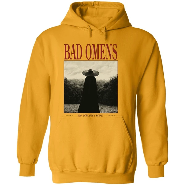 Bad Omens Do You Feel Love North America Tour 2026 Merchandise Hoodie